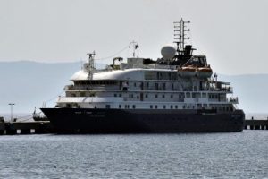 Sezonun ilk yolcu gemisi Bodrum'da
