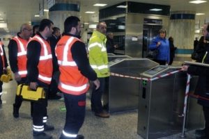 Taksim metrosunun seferleri durdu