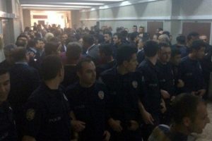 Adliyede MHP gerginliği