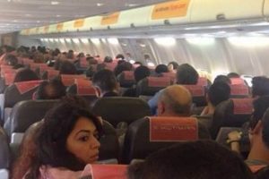 "U&ccedil;aktan ineyim" dedi, ortalık karıştı...