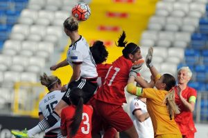 Kadın A Milliler fena yenildi