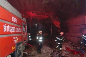 Bursa Sel&ccedil;ukgazi T&uuml;neli'nde yangın &ccedil;ıktı