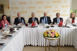 Arabuluculuk izleme heyetinden BTSO'ya &ouml;vg&uuml;
