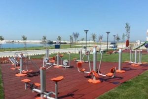 &Uuml;cretsiz spor tesisi var, ancak ilgi d&uuml;ş&uuml;k
