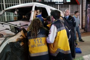 Bursa'da trafik kazası: 1 yaralı
