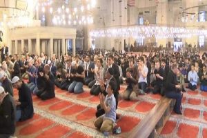 İstanbul'da Alparslan T&uuml;rkeş i&ccedil;in mevlit okutuldu