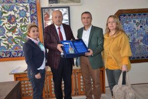 Kazan, Başkan Sargın'ı ziyaret etti
