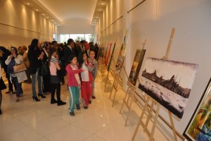 Bursa İneg&ouml;l'de kursiyerler sergi a&ccedil;tı