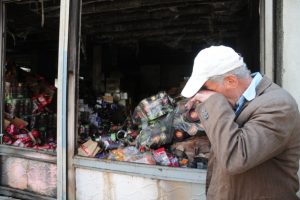 Depoda 700 bin liralık gıda vardı!