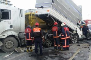 TEM yeniden trafiğe a&ccedil;ıldı