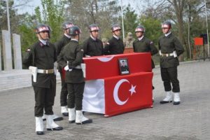 Şırnak'ta şehit Uzman &Ccedil;avuş Can'a uğurlama t&ouml;reni