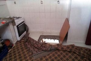 Silopi'de evler arasında ge&ccedil;iş t&uuml;nelleri