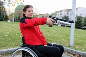 Bursalı engelli sporcudan b&uuml;y&uuml;k başarı