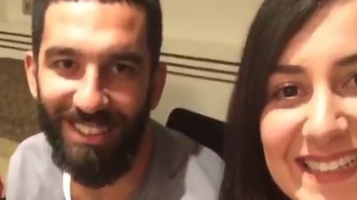 Arda Turan'ın s&uuml;rpriz misafiri!