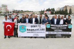 Şanlıurfa'da Kılı&ccedil;daroğlu'na tepki