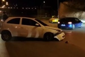 Daha ruhsatını almadığı aracıyla kaza yapınca sinir krizi ge&ccedil;irdi