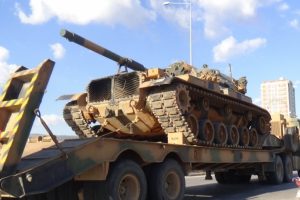 Sıfır noktasına tank sevkiyatı