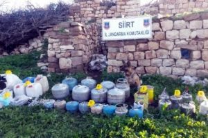 Siirt'te PKK'ya ait el yapımı patlayıcı bulundu