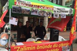 Dortmund'da PKK &ccedil;adırı kuruldu