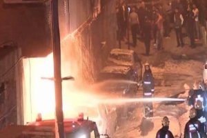 İstanbul Ey&uuml;p'te korku dakikaları...