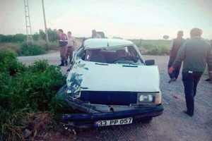 Otomobille motosiklet &ccedil;arpıştı: 2 &ouml;l&uuml;