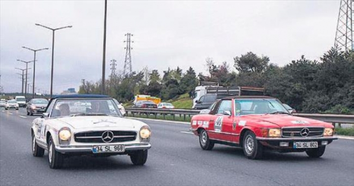 Klasik araba tutkunları İstanbul'da buluşacak...