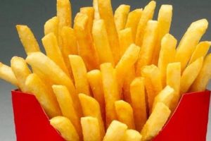 Fast food devinden flaş patates kararı