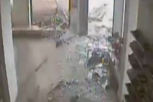 Hortum iş yerini b&ouml;yle vurdu!