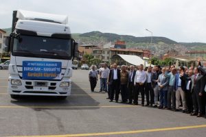 Bursa'dan Hakkari'deki ter&ouml;r mağdurlarına yardım