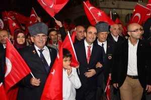 Bursa Yıldırım'da şehit aileleri ve gazilere ziyaret