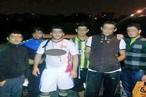 İzmir'de "K&uuml;rdistan" yazılı forma gerginliği
