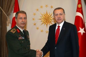 Cumhurbaşkanı Genelkurmay Başkanını kabul etti