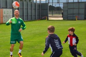 Bursaspor'un &Ouml;zl&uuml;ce tesislerinde 23 Nisan coşkusu
