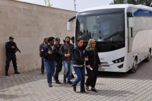 PKK operasyonu ş&uuml;phelileri adliyeye sevk edildi