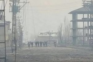 Y&uuml;ksekova'da operasyon bitti, bu fotoğraf sosyal medyayı salladı