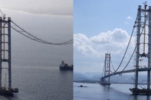 Körfez Köprüsü&#039;nde 2 yaka birleşti