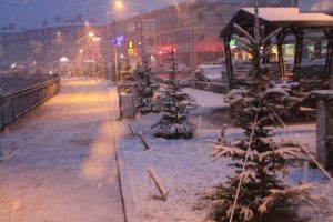 Bayburt'ta nisan karı