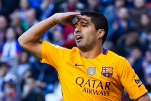 Suarez g&ouml;z yaşlarını tutamadı