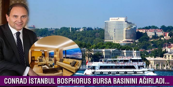 Conrad İstanbul Bosphorus, Bursa basınını ağırladı...