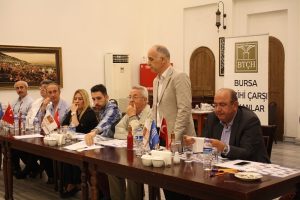 Bursa Tarihi &Ccedil;arşı Hanlar Birliği'nde &Ouml;zyıldırım g&uuml;ven tazeledi