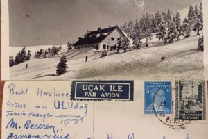 Tarihe şahitlik eden kartpostal &uuml;lkeleri dolaşıp Bursa'ya geri geldi