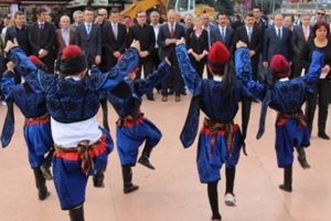 Taksim'de 23 Nisan coşkusu