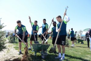 Konyaspor fidan dikme etkinliğine katıldı