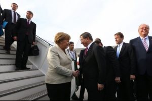 Almanya Şans&ouml;lyesi Angela&nbsp;Merkel T&uuml;rkiye'de