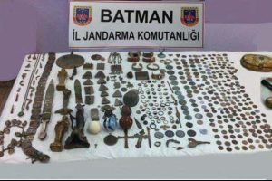 Batman'da tarihi eser operasyonu