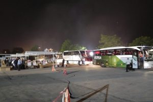 &Ccedil;anakkale'ye 125 otob&uuml;sle Bursa &ccedil;ıkarması