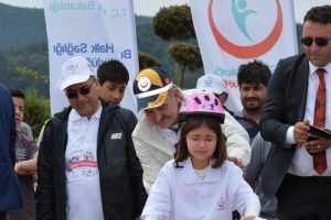 Bursa'da 1 metre bisiklet yoluna 1 bisiklet