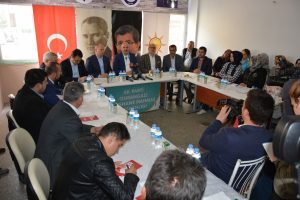 Bursa'da M&uuml;ezzinoğlu'ndan CHP'ye tepki