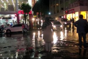 İstanbul'da şiddetli yağmur