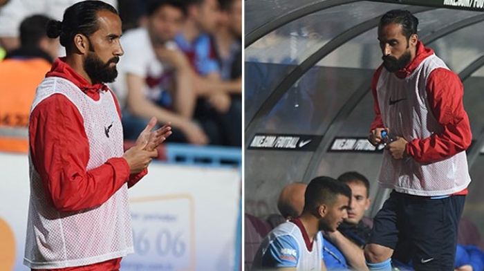 Trabzonspor'da Erkan Zengin'den şok hareket